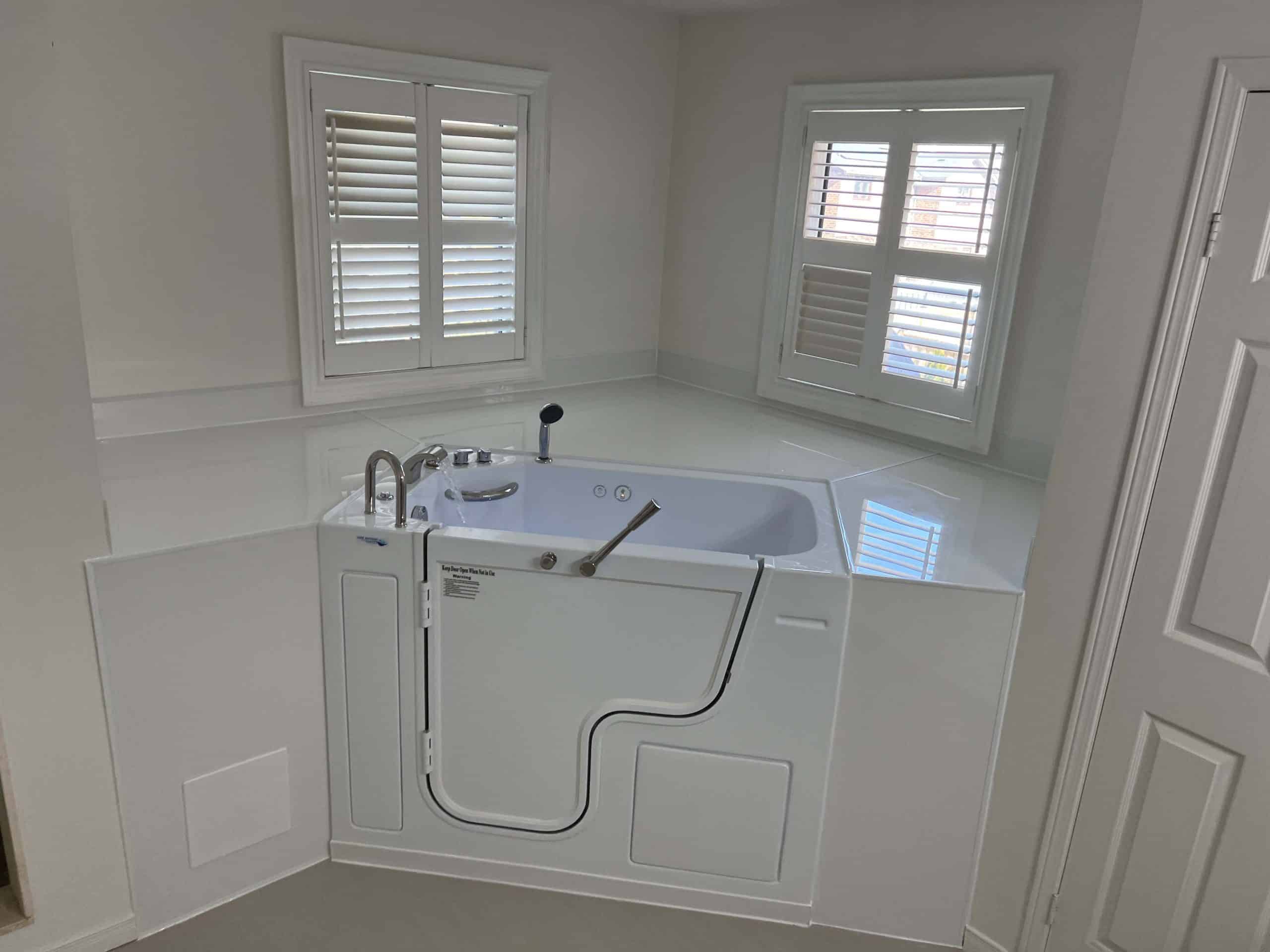 Cordeiro installation - completed walk-in tub