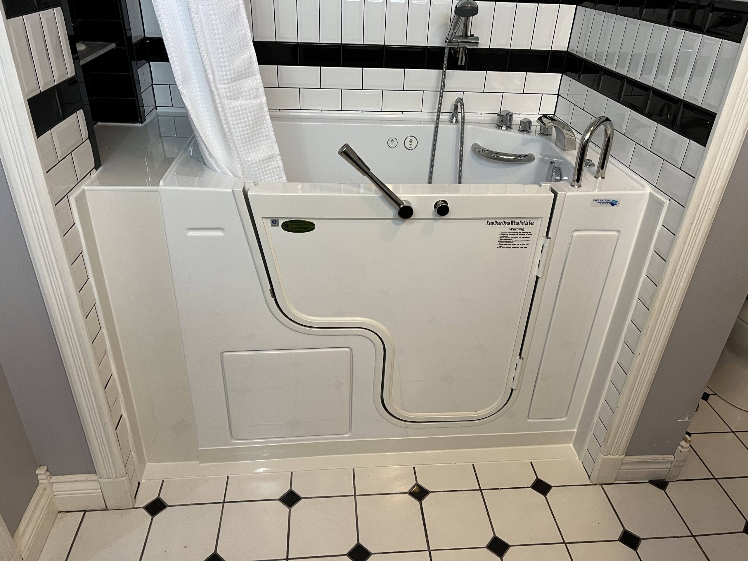 Walk-in tub installation - After